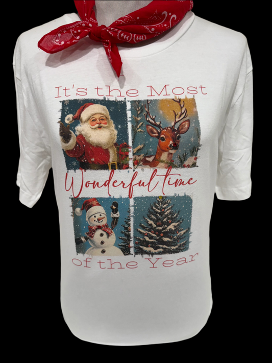 Most Wonderful Time of the Year on (White or Natural) Crew
