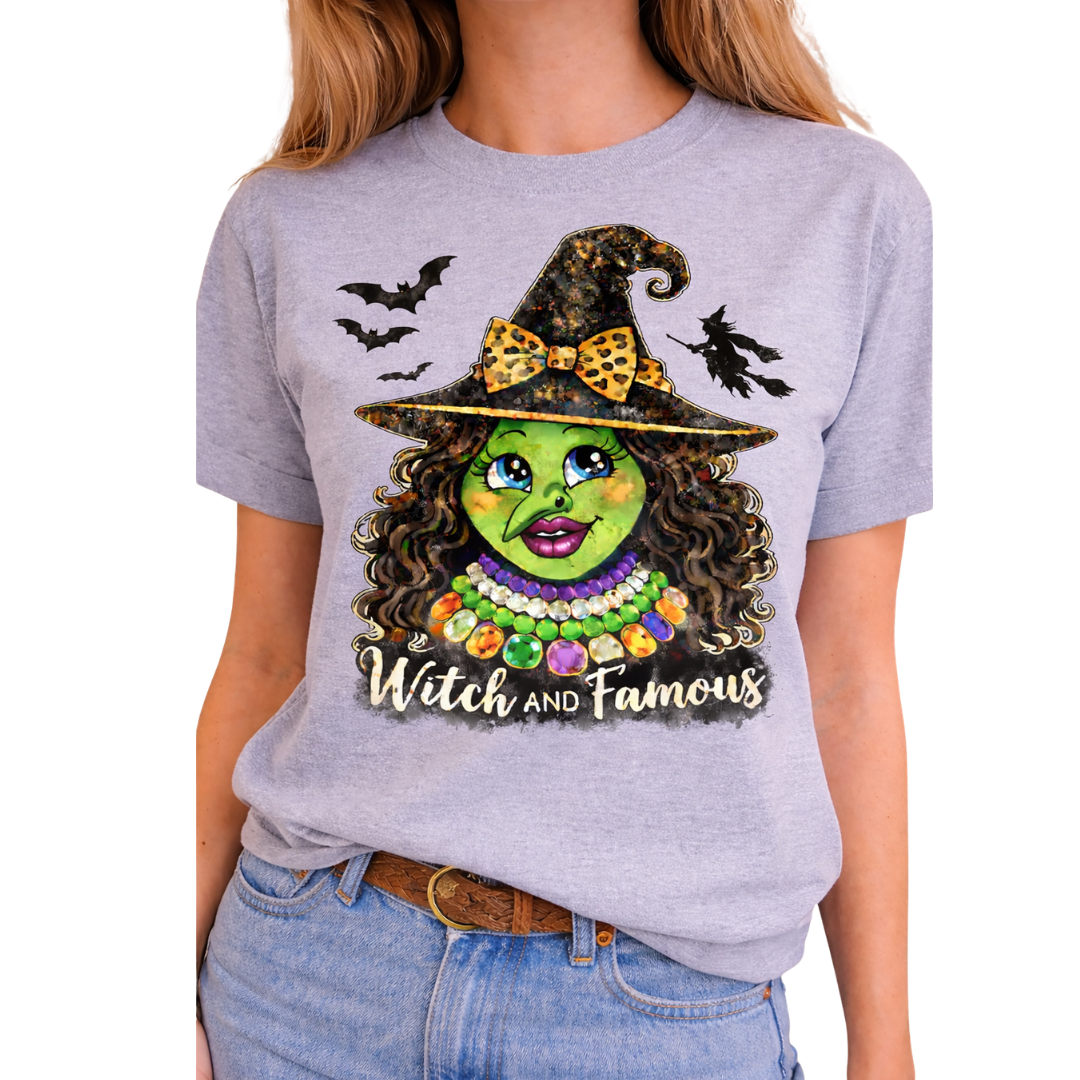 Witch and Famous Grey Crew & Long Sleeve