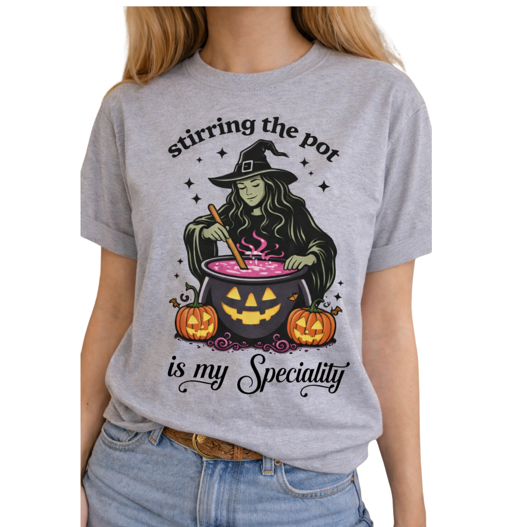 Stirring the Pot Grey Crew & Long Sleeve