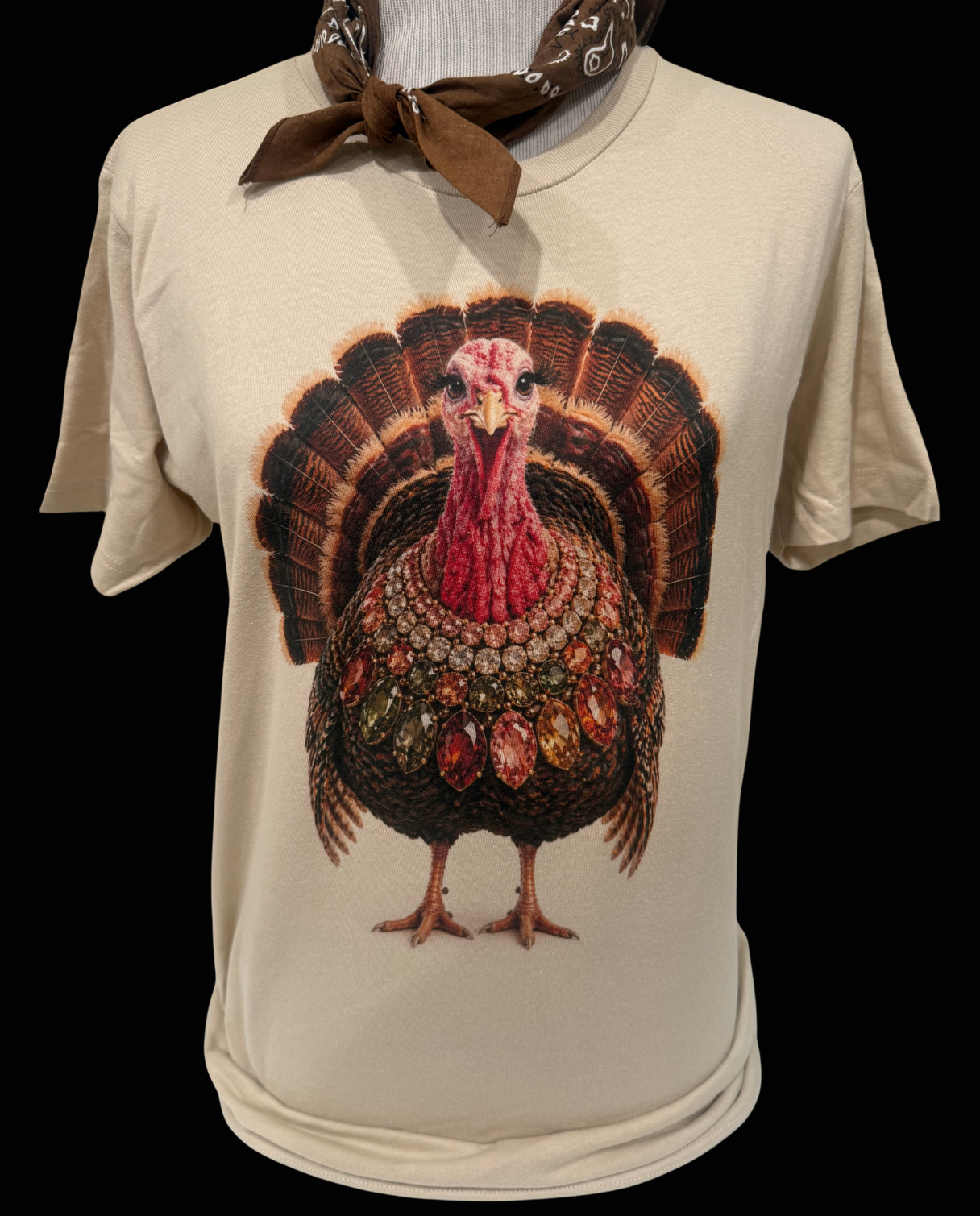 Jeweled Turkey on Sand Crew
